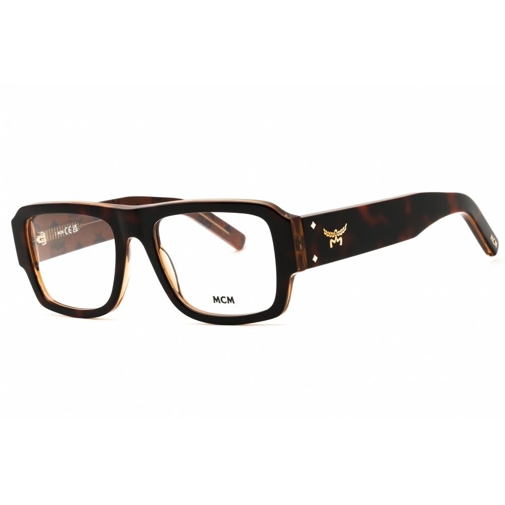 MCM MW5002 Eyeglasses 56 havana acetate Rectangular